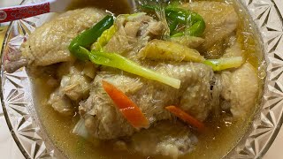 #eating #Sotanghon #soup with #native #chickenwings #filipinofood #mukbang