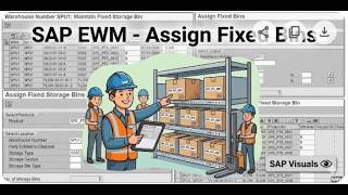 SAP EWM - Assign Fixed Bins