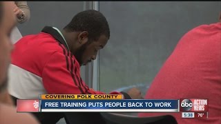 Polk State students take advantage of free training