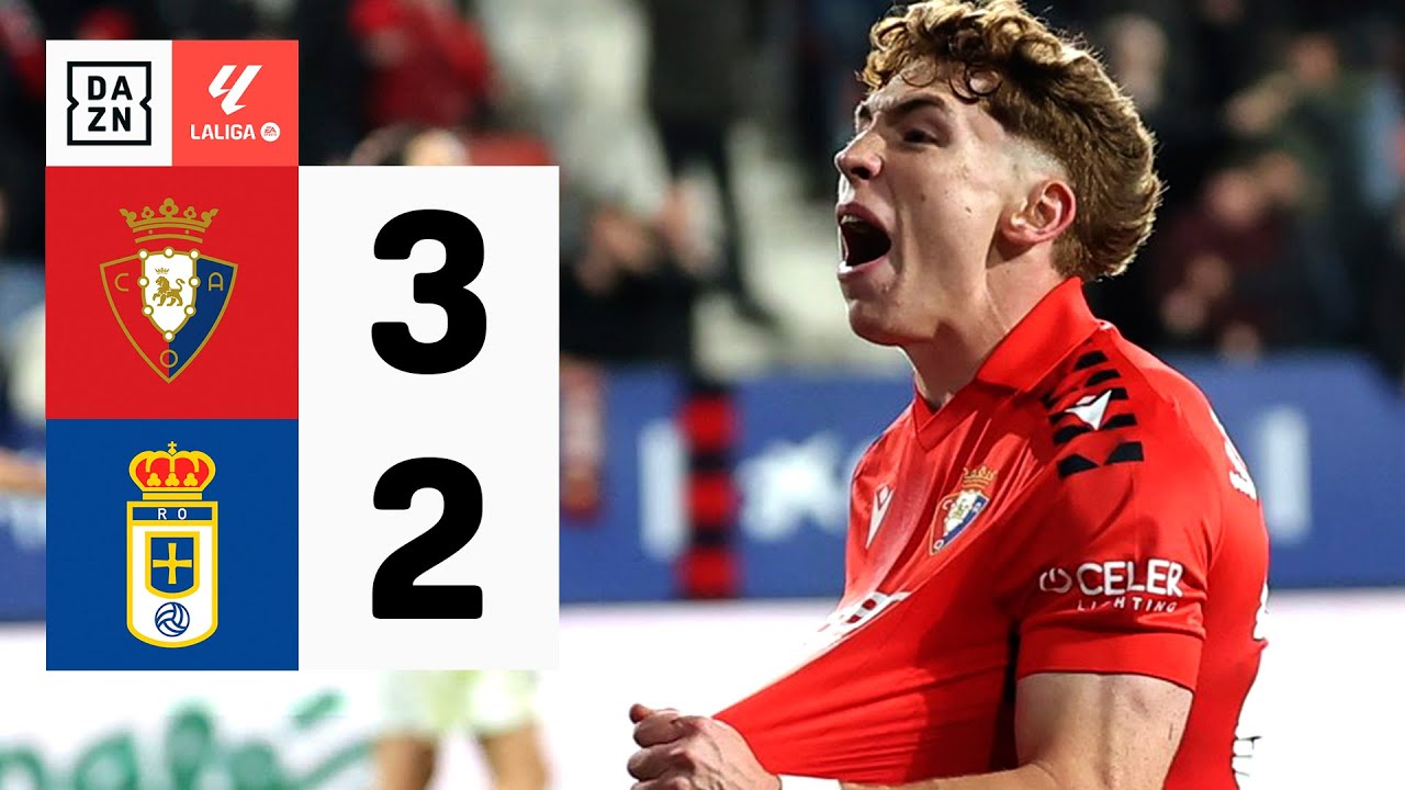 CA Osasuna vs Real Oviedo (3-2) | Resumen y goles | Highlights LALIGA ...