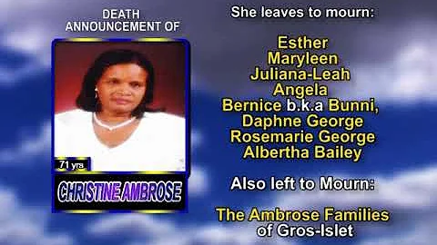 Christine Ambrose long 1