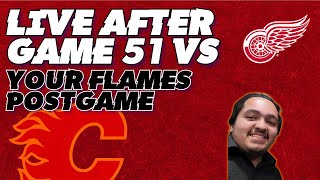 Flames drop the game against Red Wings | Live Reaction, Analysis, & Highlights | Feb 1, 2025