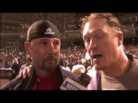 Mike Timlin's Emotional Tribute To Tim Wakefield (2007 World Series)