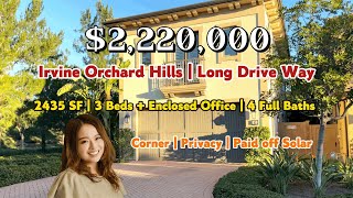 [House Tour] Irvine Orchard Hills Corner Home | PrivateDriveway | Paid-Off Solar | All En-Suite Beds