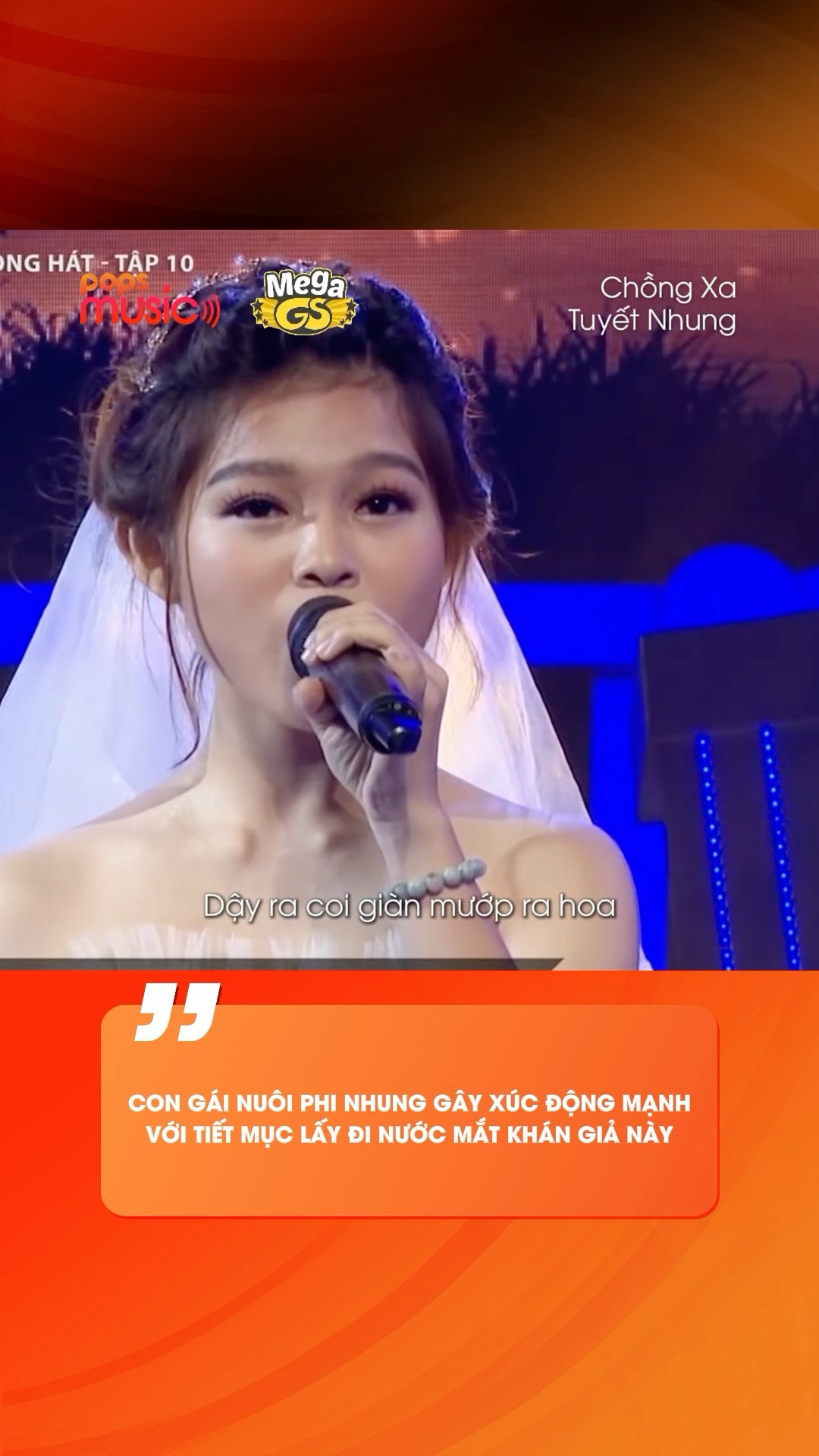 Con gái nuôi Phi Nhung gây xúc động mạnh với tiết mục lấy đi nước mắt khán giả này #popsmusic