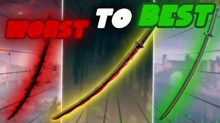 Ranking Every ELDEN RING Katana