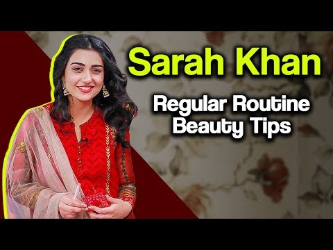 Sarah Khan Makeup Tips |  Ek Nayee Subah With Farah | Aplus | CA1
