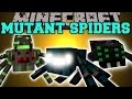 Minecraft: MUTANT SPIDERS (GET READY TO DIE!) Mod Showcase