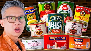 Try Eating All The Canned Food