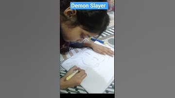 Demon Slayer Nezuko Drawing #shorts