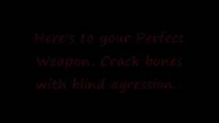 Black Veil Brides-Perfect Weapon (Lyrics)