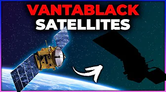 Fighting Light Pollution from Satellites with Ultra Black Paint
