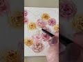✨watercolor heart of roses✨