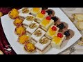 Canapés variados fáciles y rápidos. Ideales para Navidad y Noche vieja!