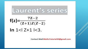 Taylor’s and Laurent’s series/Complex Integration problems-BE Engineering Mathematics