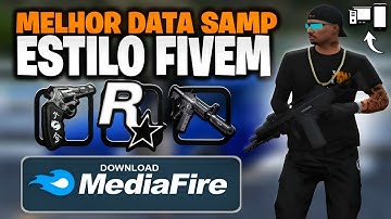 SAIU!👑😍 MINHA DATA MODIFICADA ESTILO FIVEM PARA GTA SAMP ANDROID EM 2025 V1 + APK E TUTORIAL 😍