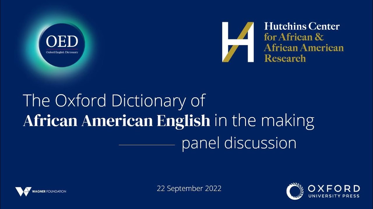 Assembling the Oxford Dictionary of African American English