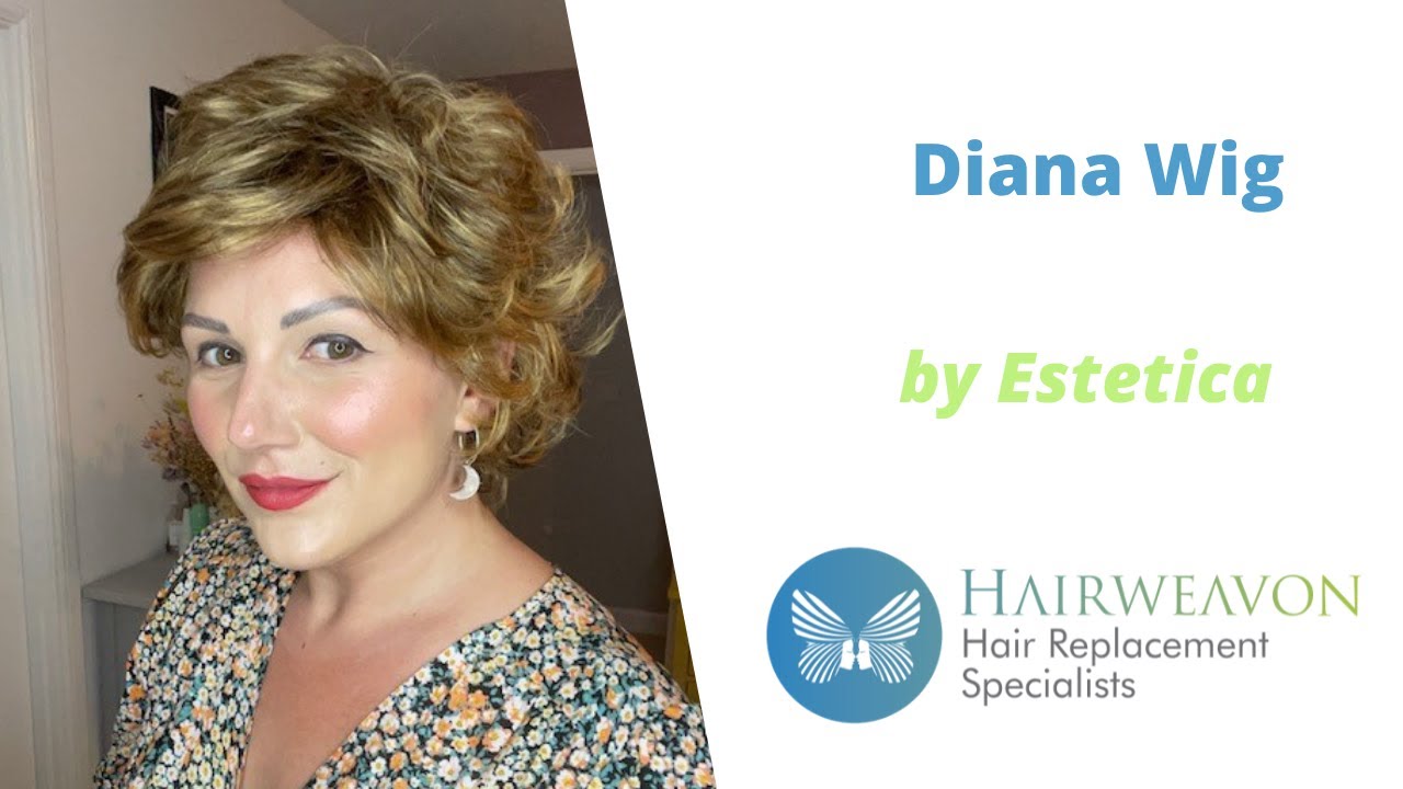 Diana Wig by Estetica Synthetic Short Wavy Colour Shown RH268 YouTube