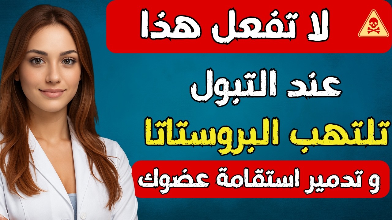 طبيبة المسالك البولية توضح: التبول بهذه الطريقة يضر بالبروستاتا | الكثيرون يتجاهلون ذلك👍