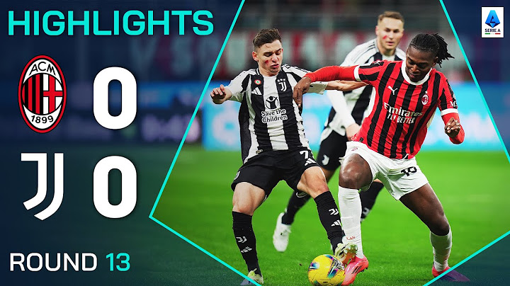 MILAN-JUVENTUS 0-0 | HIGHLIGHTS | 13ª GIORNATA | SERIE A ENILIVE 2024/25