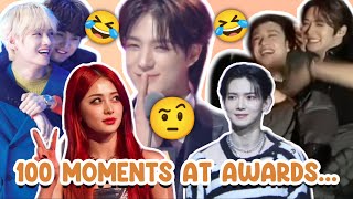 100 FUNNY and ICONIC moments at award ceremonies / Part 2