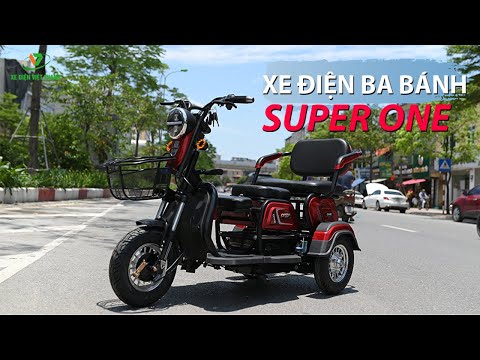 Đánh giá xe điện ba bánh Super One: 3 chỗ ngồi, hiện đại, dễ lái!