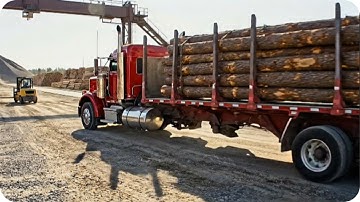 Inside a Modern Wood Factory: Full Timber Processing Workflow