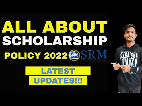 SRM UNIVERSITY | SRMJEE 2022 | SCHOLARSHIP DETAILS