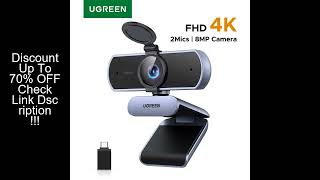 Download Lagu 4K FHD 1080P Webcam 8MP for PC, PDAF Auto Focus, Dual AI Noise-Cancelling Mics, Web cam Camera Works MP3