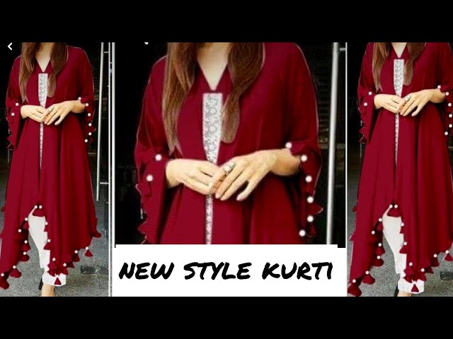 Latest 50 Kurti with Pants For Women (2022) - Tips and Beauty | Silk kurti  designs, Long kurti designs, Kurti designs