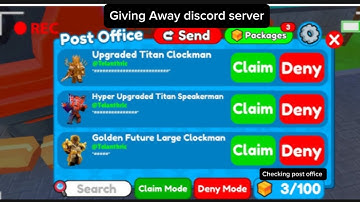 Day 2 of checking post office until I get Hyper Speakerman | Toilet tower defense