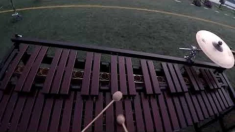 The Battalion 2021 marimba headcam - Aubrey Knowlton