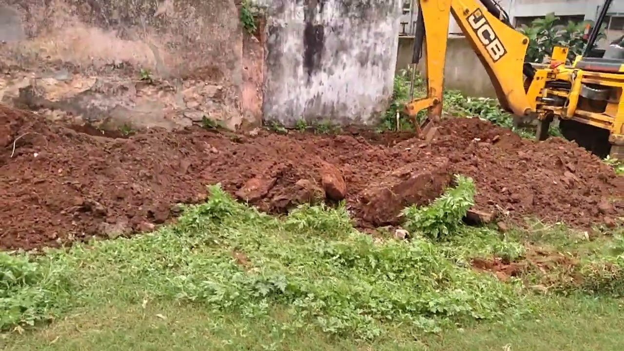 how to drain work in jcb