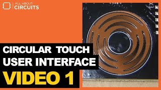 Circular Touch User Interface - Video 1