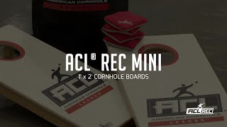 ACL Mini Rec 1x2 Cornhole Board | Product Highlights