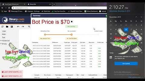 Binary Real Account Trading Auto Robot Bot
