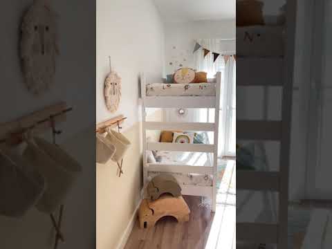 غرفة اطفال بسيطه ومنسقه