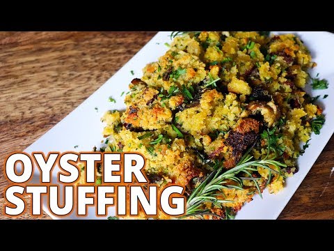 Thanksgiving Oyster Bacon Stuffing Recipe THE BEST (CDIC ep 49)