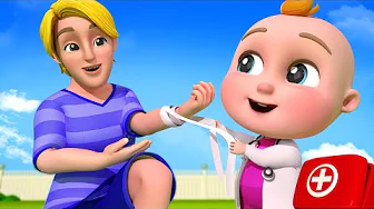 Daddy Got a Boo Boo | Baby SumoCoco Kids Songs & Nursery Rhymes