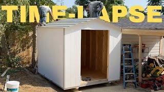 Crew Builds A Small Shed in One Minute | Time-lapse by Atlas Backyard Sheds 852 views 8 months ago 1 minute, 12 seconds