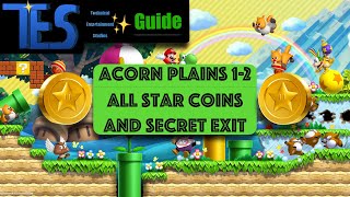 New Super Mario Bros. U Deluxe 1-2 All Star Coins And Secret Exit