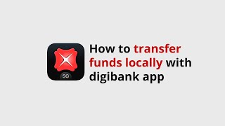 DBS digibank app - How to transfer funds locally screenshot 4