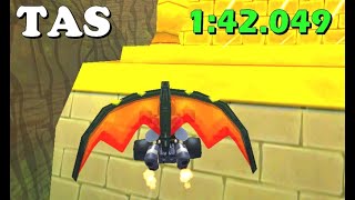 [Mario Kart 7 TAS] DK Jungle (glitch) - 1'42