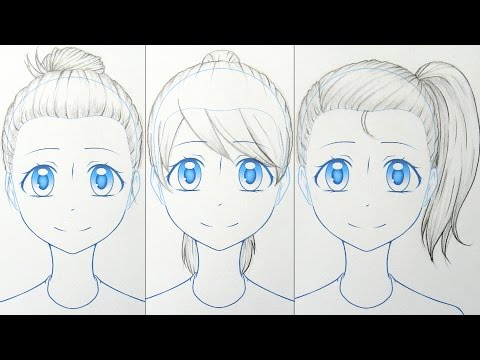 How to Draw Hairstyles for Manga - Walter Foster