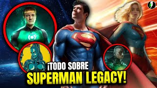 TODO Sobre SUPERMAN LEGACY! Cast Completo, RODAJE! Trama, Traje! Confirmaciones de James Gunn! #dcu