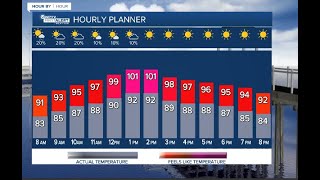 First Alert Weather Forecast For Morning Of Thursday, July 21, 2022