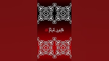قُلْ إِن كُنتُمْ تُحِبُّونَ ٱللَّهَ فَٱتَّبِعُونِى -القارئ ياسر الدوسري #quran #allah