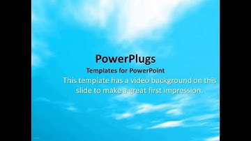 MovingClouds_co_05 CrystalGraphics.com PowerPoint Video Enhanced Templates