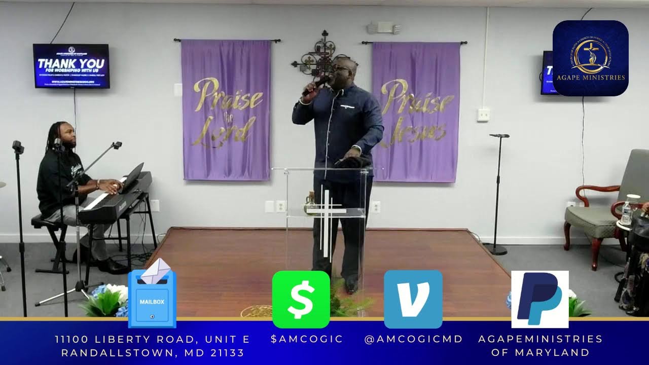 Agape Ministries of Maryland Live Broadcast