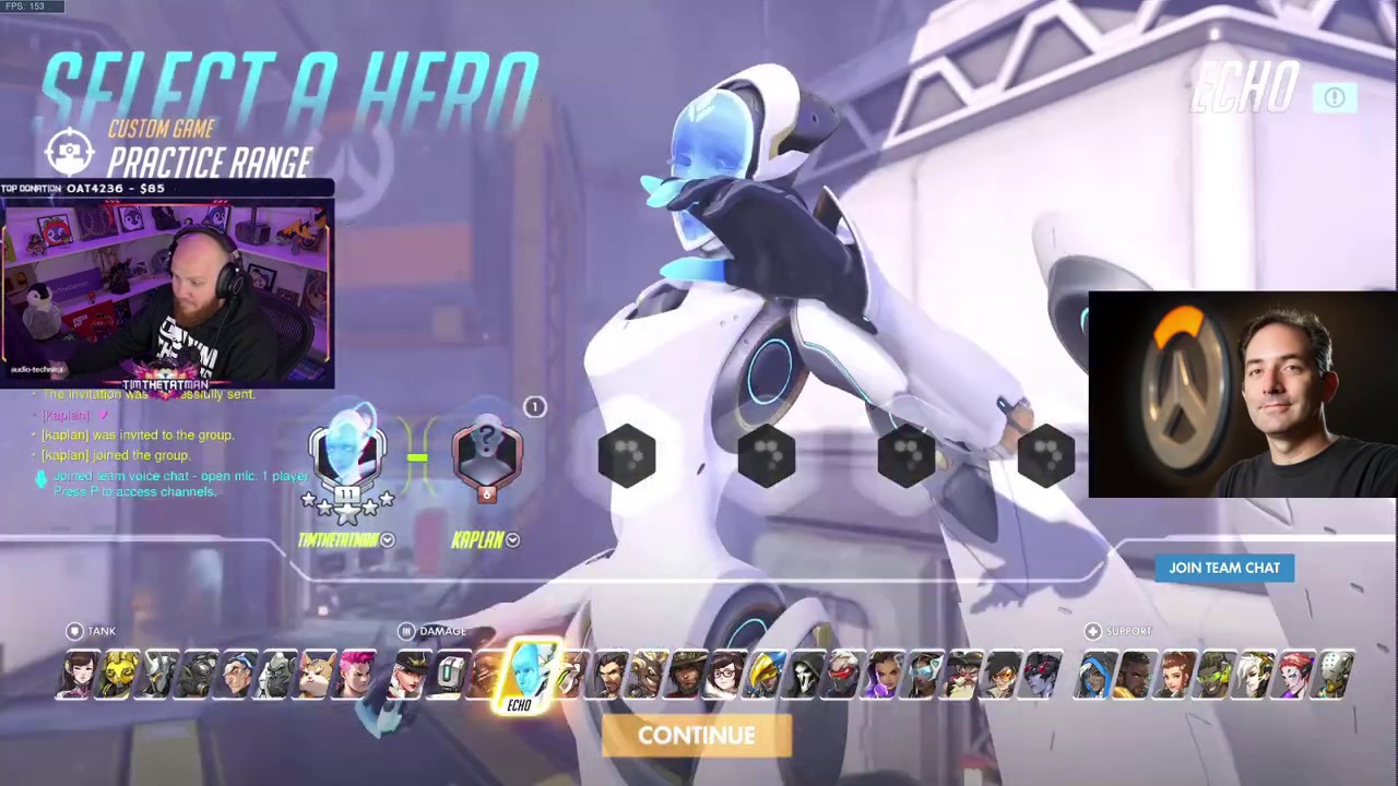 Overwatch Hero 32 ECHO is DPS!!!